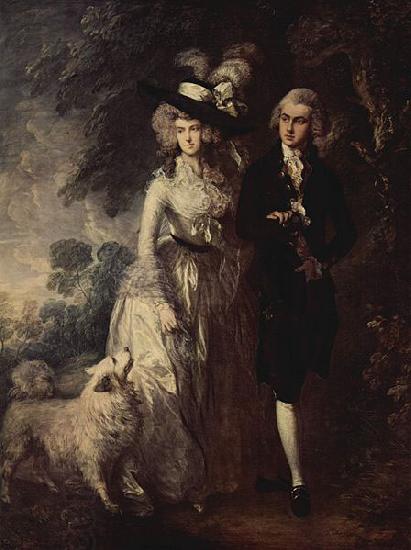 Thomas Gainsborough Der Morgenspaziergang oil painting picture